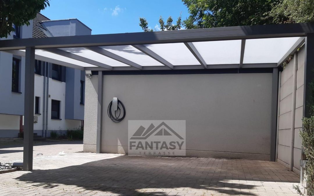 Carport Seite rechts