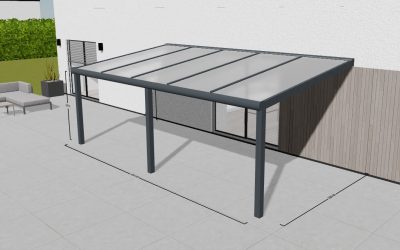 3D Terrassendach Konfigurator auf unserer Webseite