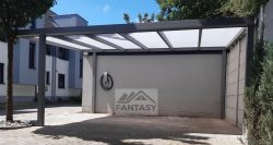 Carport Seite rechts